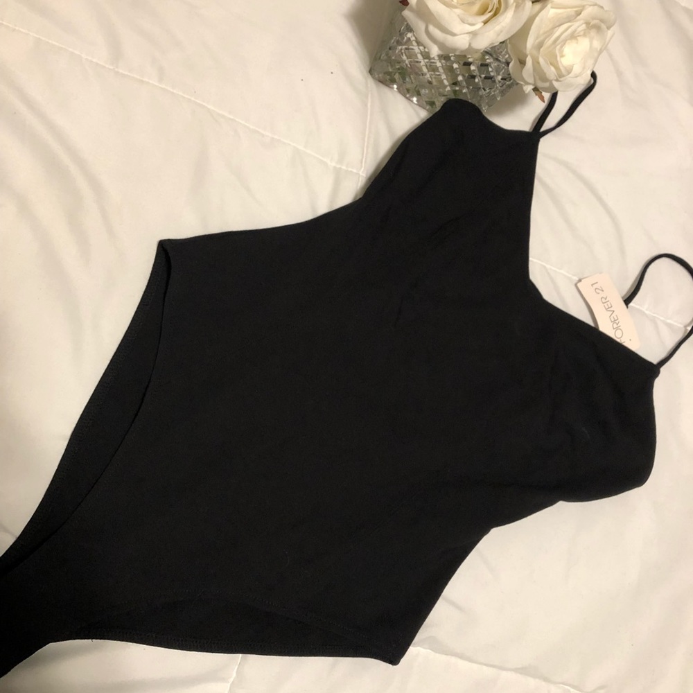 Black Knit bodysuit